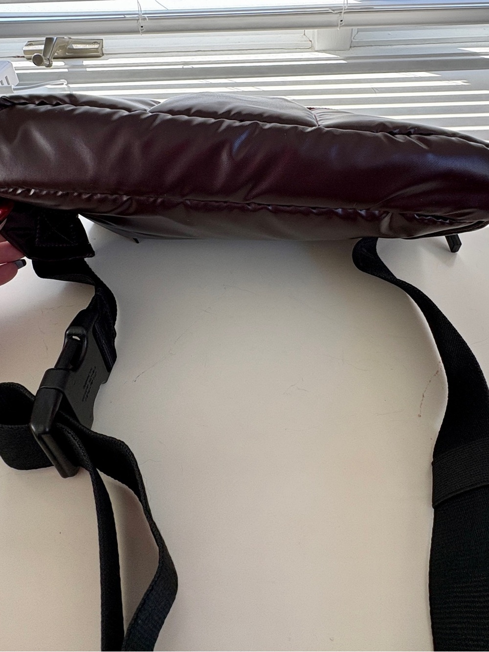 Calpak Luka Belt Bag Glazed Cherry - Picture 6 of 8
